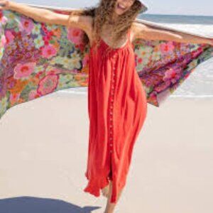 NATURAL LIFE Midi Dress